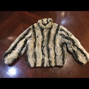 Rex rabbit coat